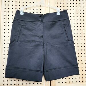 Eccoci Chino Shorts Size 2 black dressy summer resort classic minimalist uniform